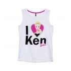 miniatura Barbie-Cropp top bialy I Love Ken cena 39,99
