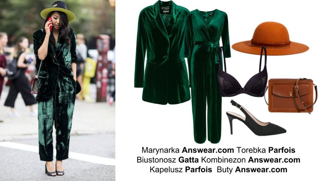 Total Look in Green