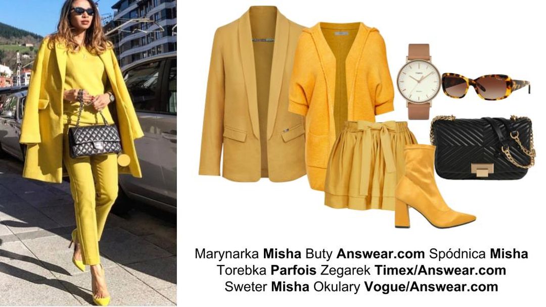 Total Look in Yellow