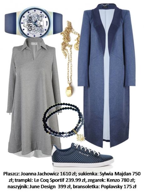 Stylizacja navy&grey