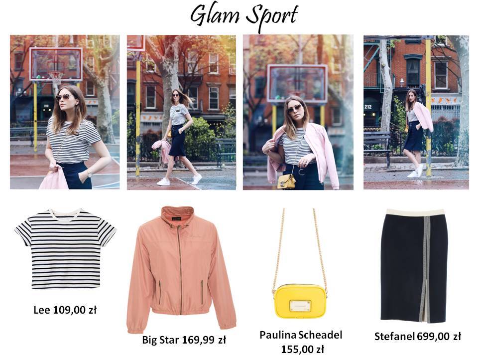 Stylizacja glam sport