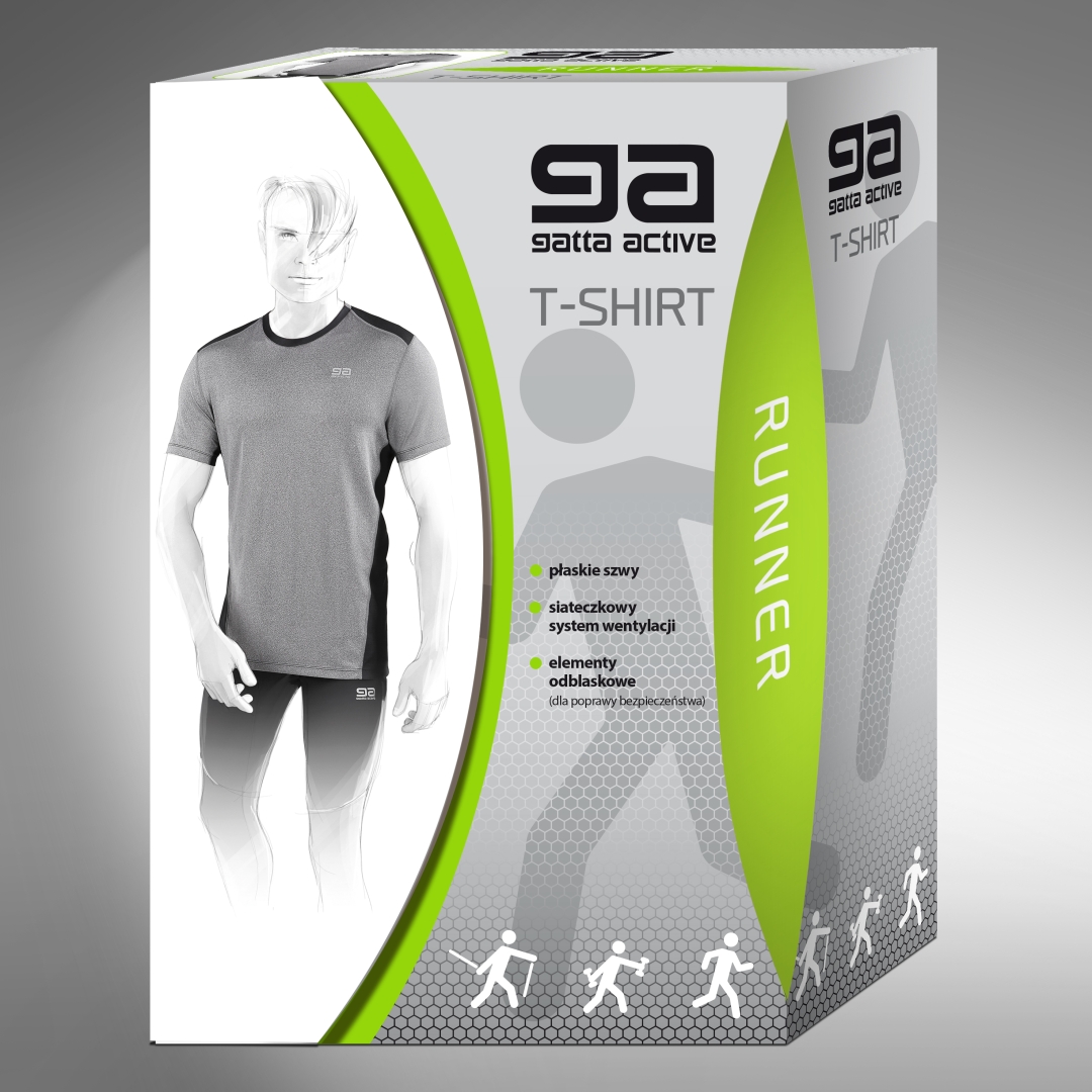 19 Gatta Active RUNNER packshot T-shirt Man