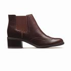 miniatura CLARKS Calne Cristie Auberrgine Leather 469 zl