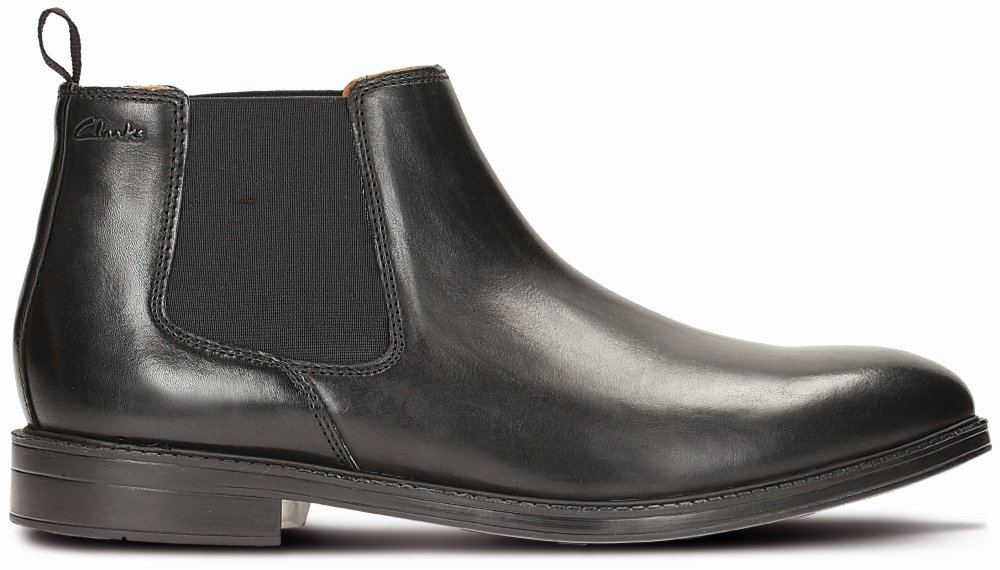 CLARKS Chilver Top Black Leather 469 zl