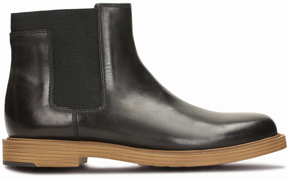 CLARKS Feren Top Black Leather 429 zl