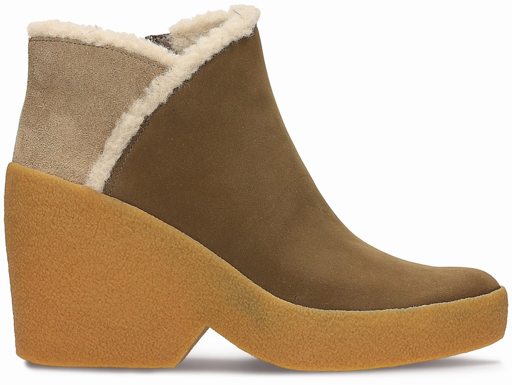 ^ FOCUS CLARKS Tavan Alba Khaki Leather 589 zl